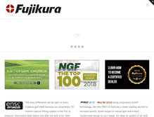 Tablet Screenshot of fujikuragolf.com